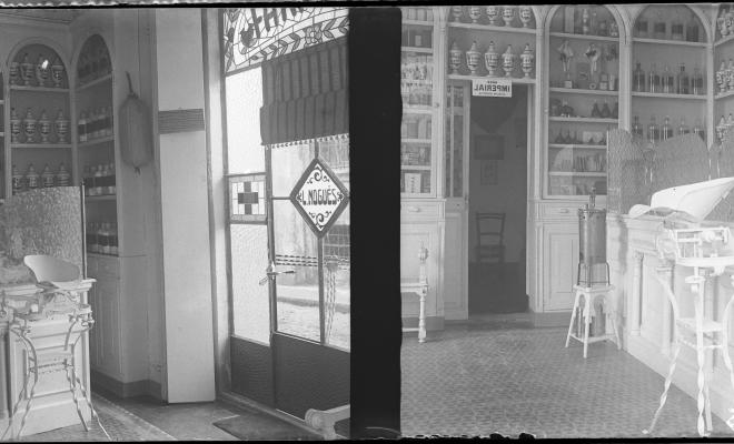 Interior farmàcia Nogués
