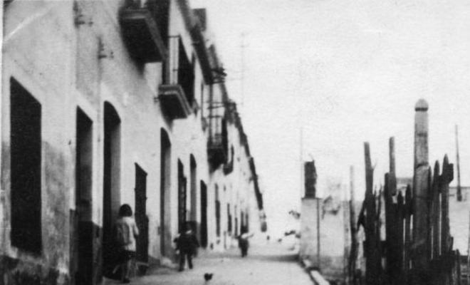 Carrer del Masnou en obres del paviment