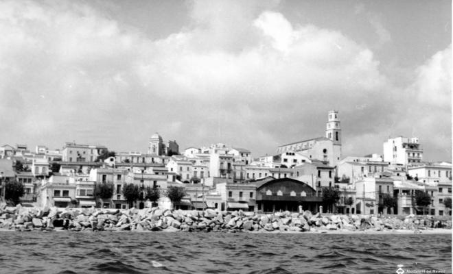 Vista del Masnou des del mar