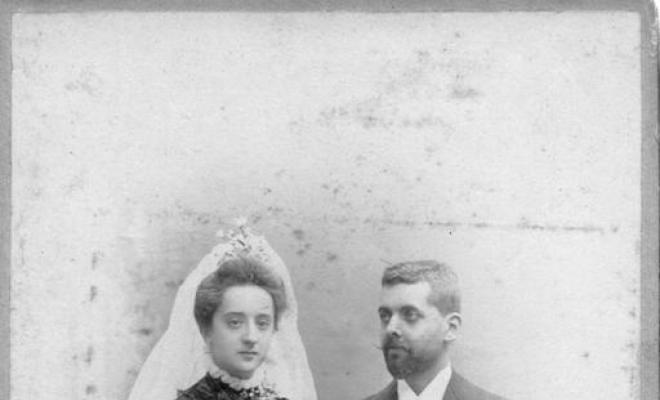 Retrat de de Pere Anton Millet i Pilar Cardona