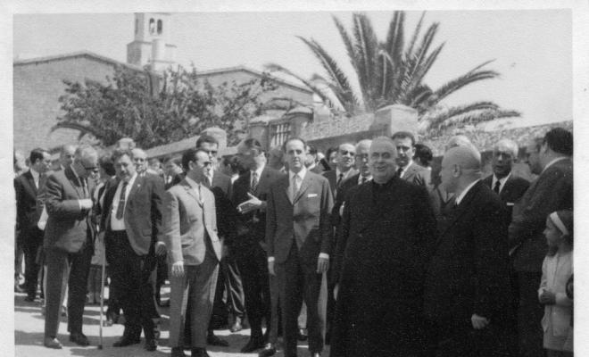 Inauguració del carrer de Lluís Millet