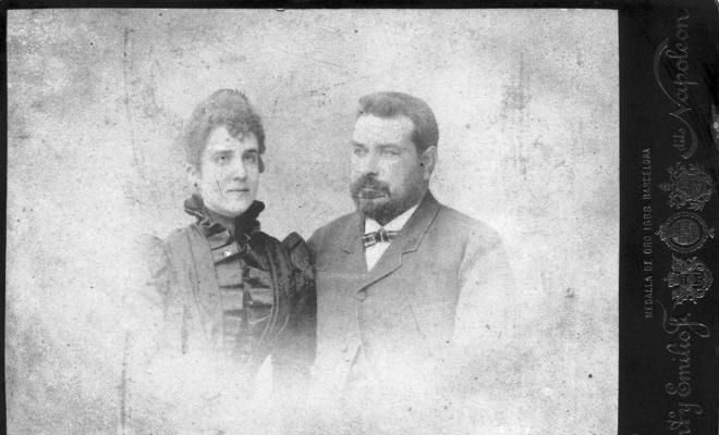 Retrat de Salvador Millet i Francesca Casals