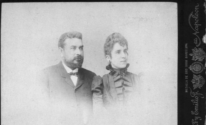Retrat de Salvador Millet i Francesca Casals