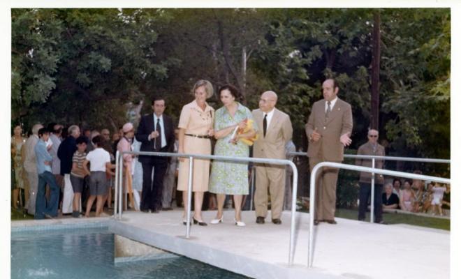 Inauguració dels jardins de Lluís Millet