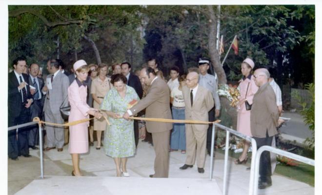 Inauguració dels jardins de Lluís Millet