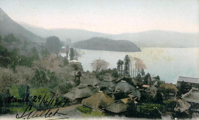 View of old Hakone