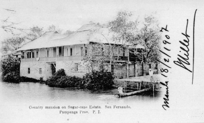 Country mansion on sugar-cane Estate. San Fernando. Pampanga prov. P. I.