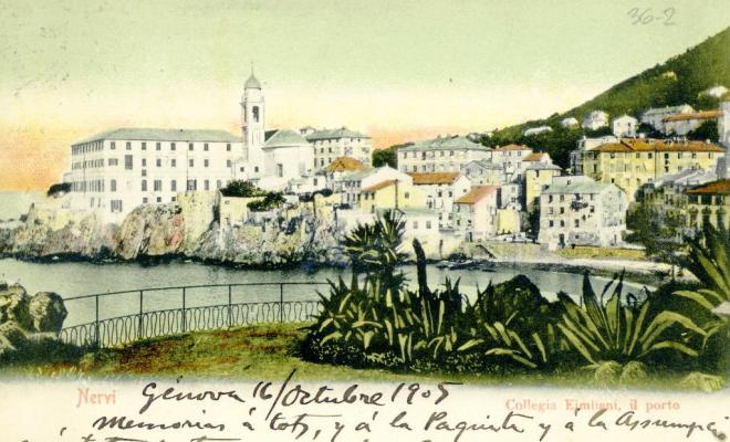 Nervi. Collegia Eimliano, il porto