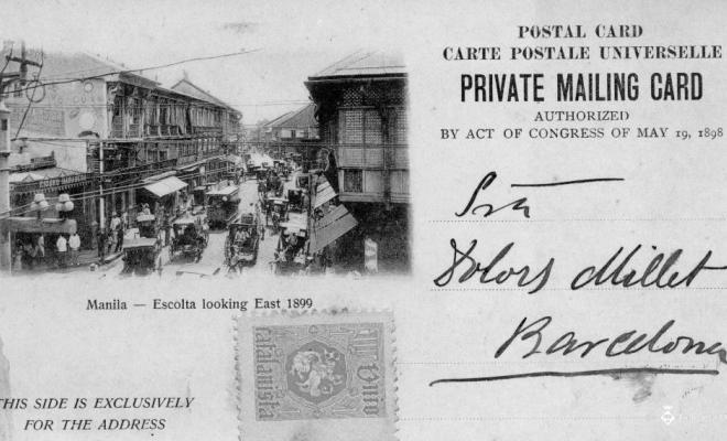Manila - Escolta looking East 1899