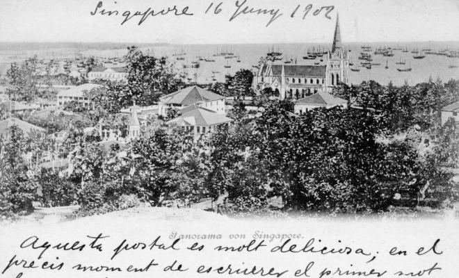 Panorama von Singapore