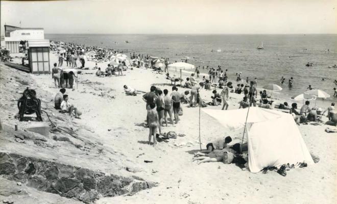 El masnou, vista de la platja