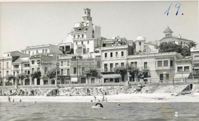 Vista del Masnou des del mar
