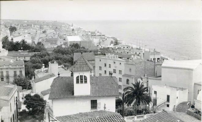Vista del Masnou des del campanar.