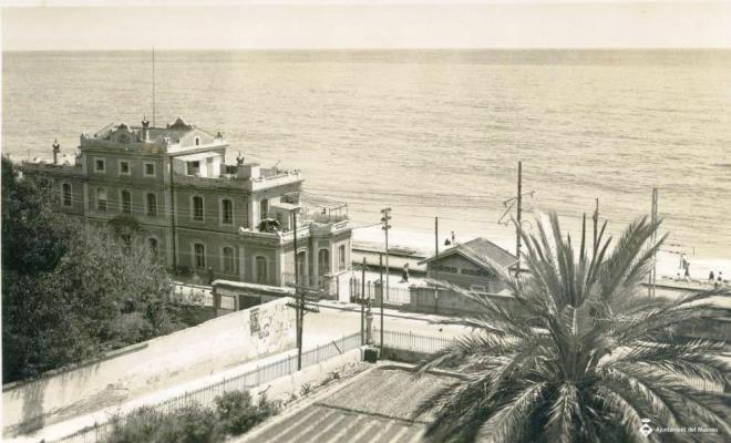Vista de l'estació del Masnou