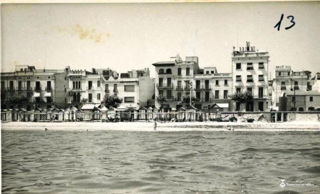 Vista del Masnou des del mar