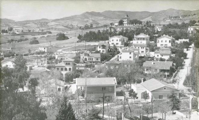 Vista de Ciutat Vila Jardí i Califòrnia