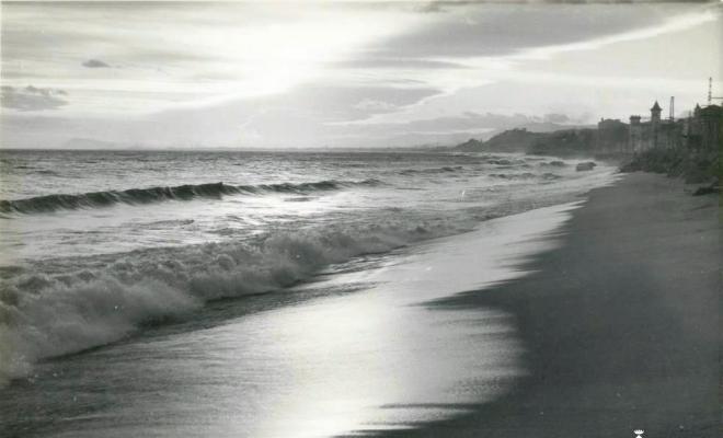 El Masnou, vista de la platja