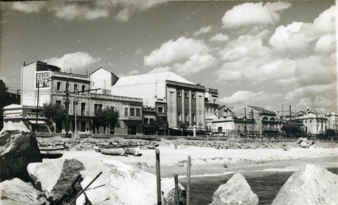 El Masnou, vista des de l'espigó