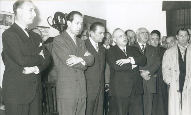 L'alcalde Salazar en un acte