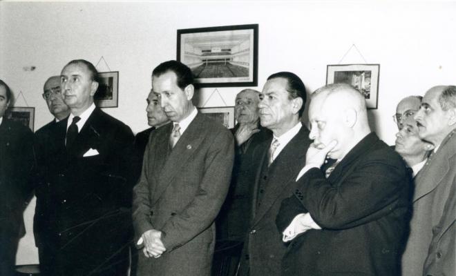 L'alcalde Salazar en un acte