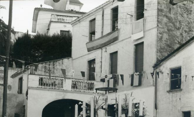 Processó de Corpus, altar a la plaça de Jaume Bertran