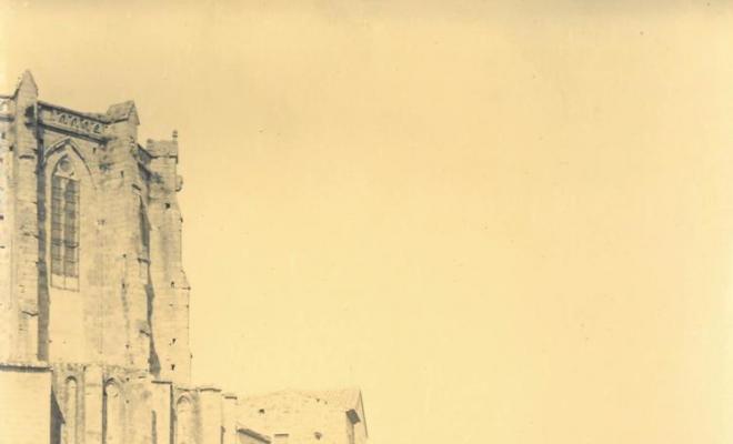 Rec del molí al darrere de l'església de Castelló d'Empúries