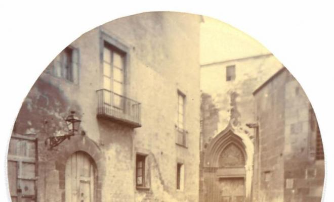 Carrer del barri gòtic de Barcelona