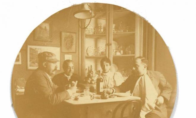 Menjador d'una casa de Barcelona