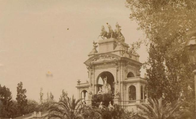 Font del parc de la Ciutadella, a Barcelona