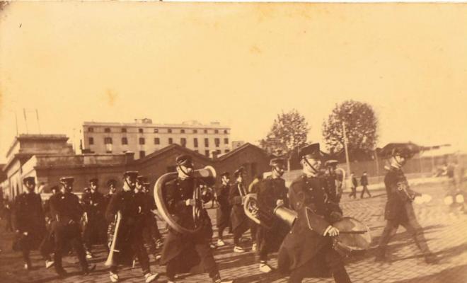 Banda musical a Barcelona