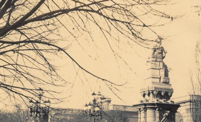 Entrada del parc de la Ciutadella, a Barcelona