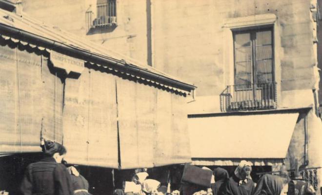 Mercat a l'aire lliure a Barcelona