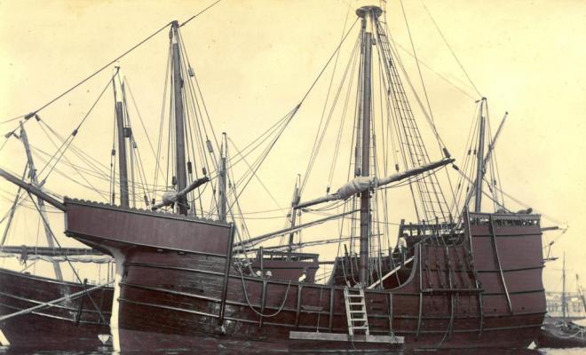 Carabel·la La Pinta, a Barcelona