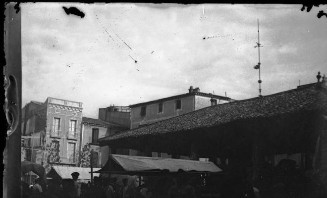 Parades d'un mercat al carrer