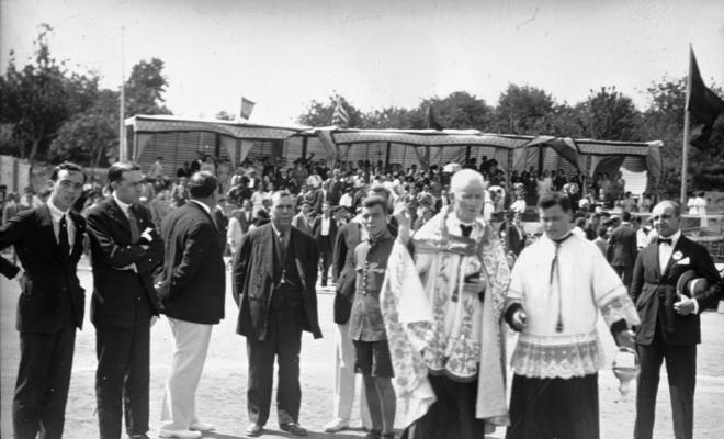 Benedicció del camp de futbol