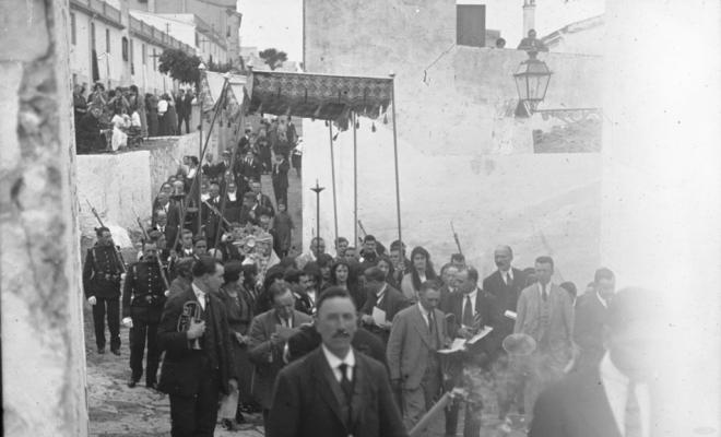 Processó de Corpus pel carrer Sant Pere