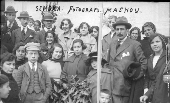 Diumenge de Rams a la sortida de l'església