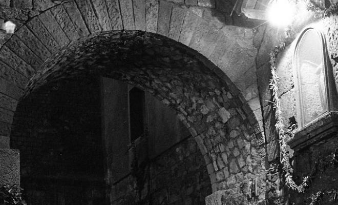 Barri gòtic de Barcelona de nit