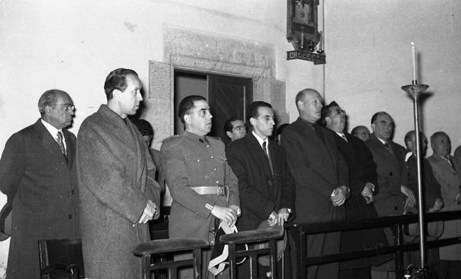 Conmemoració del Dia dels Caiguts a l'església