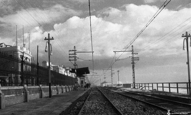 Temporal, vies del tren