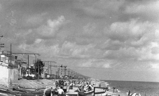 Barques a la platja