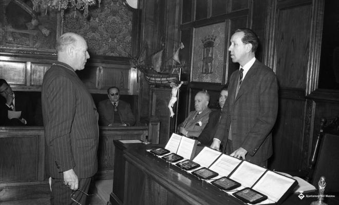 Acte a la sala de plens
