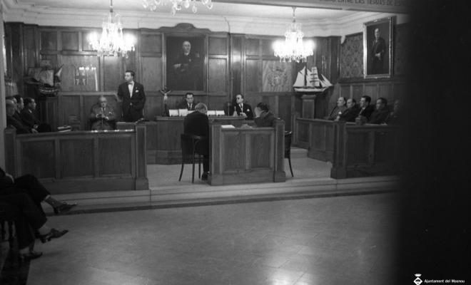 Acte a la sala de plens