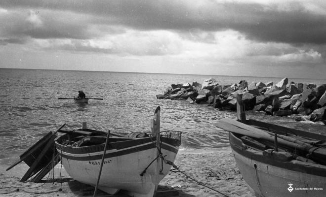 Platja i barques