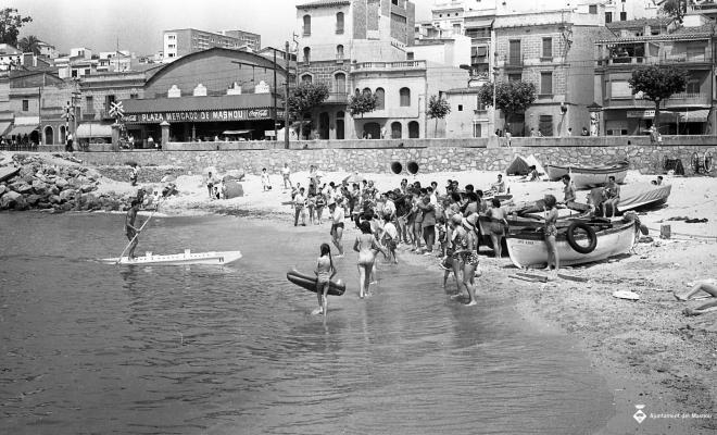 Festa Major, Cursa de patins a la platja