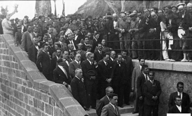 El president Lluis Companys a Martorell