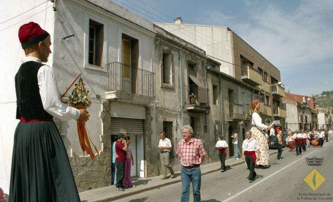 Cercavila durant la Festa Major de Sant Isidre