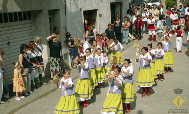 Cercavila durant la Festa Major de Sant Isidre