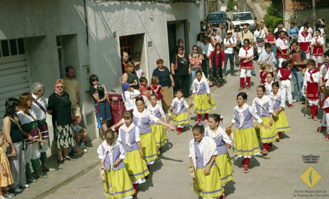 Cercavila durant la Festa Major de Sant Isidre