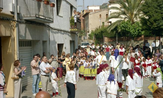 Cercavila durant la Festa Major de Sant Isidre